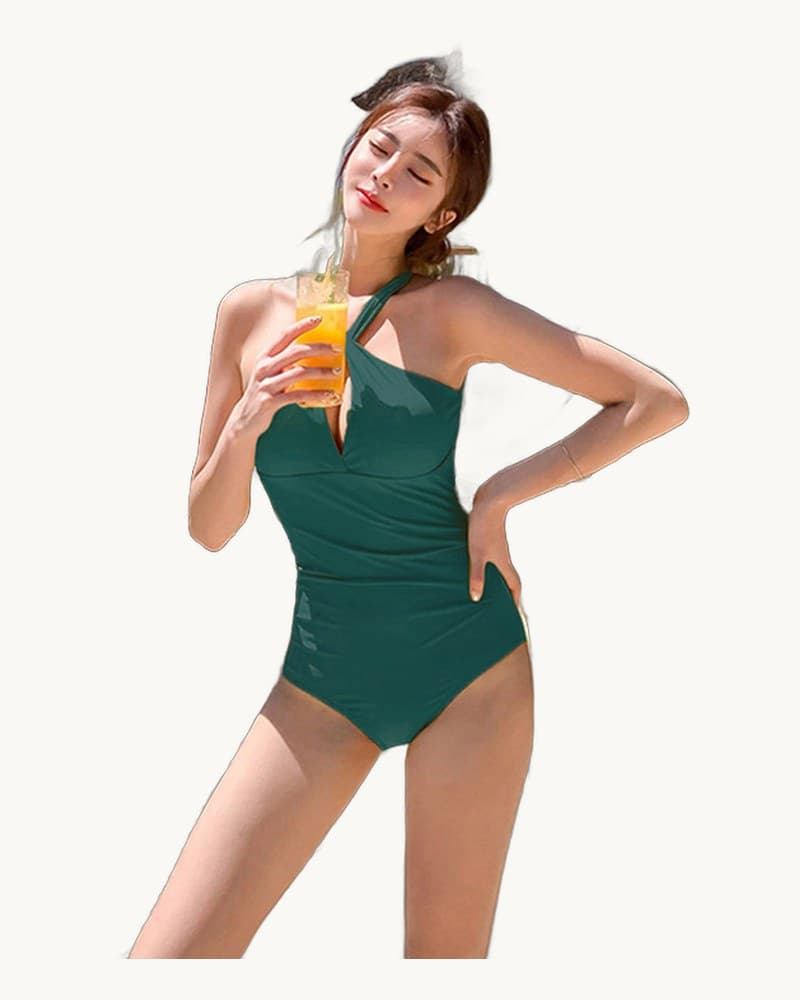 Halter Lace Halter Bikini 1