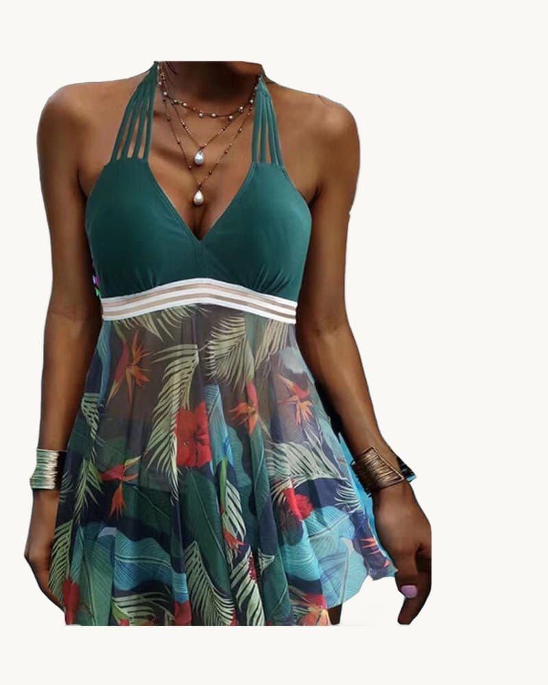 High Waist Slim-fitting Back Shaping Pattern Printed 1