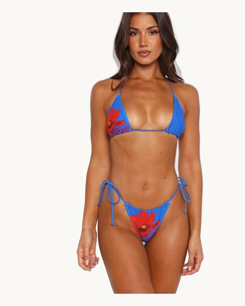 Sexy Strappy Bikini Swimsuit 1