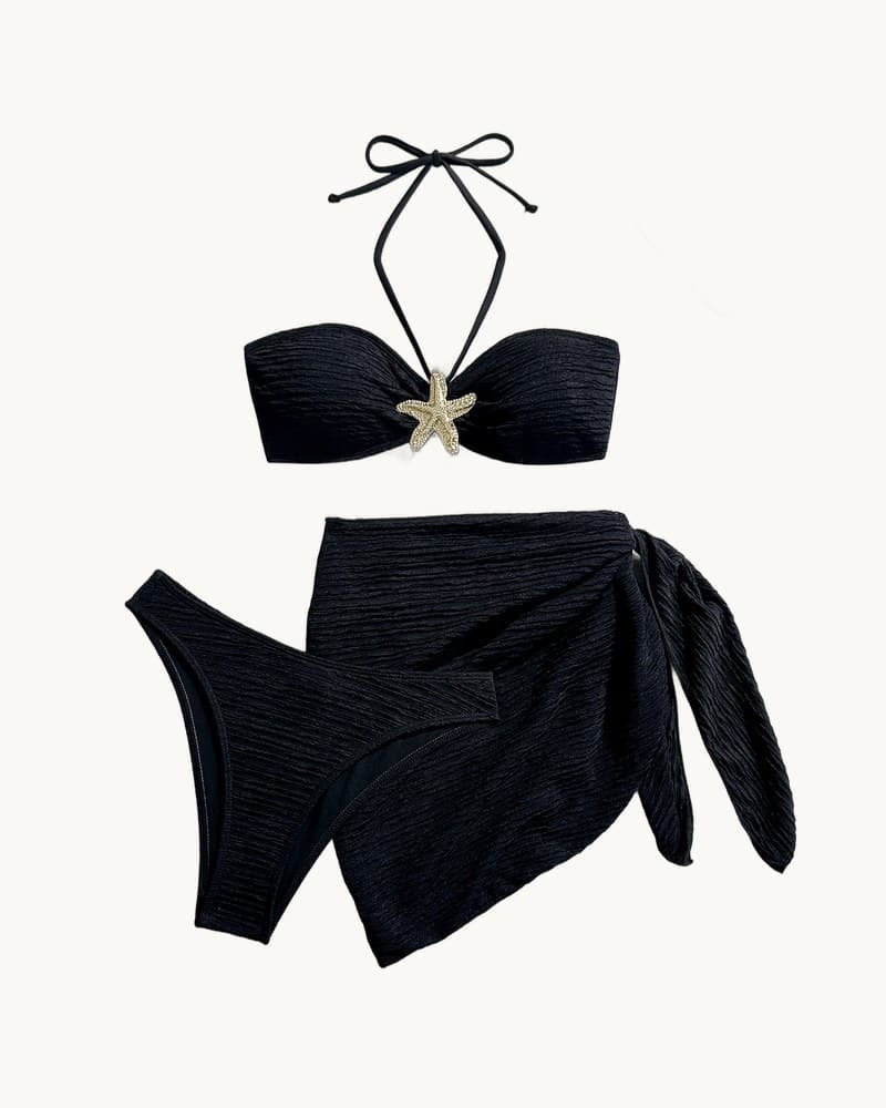 Sexy Women's Two-piece Swimsuit Three-piece Bikini Set 1