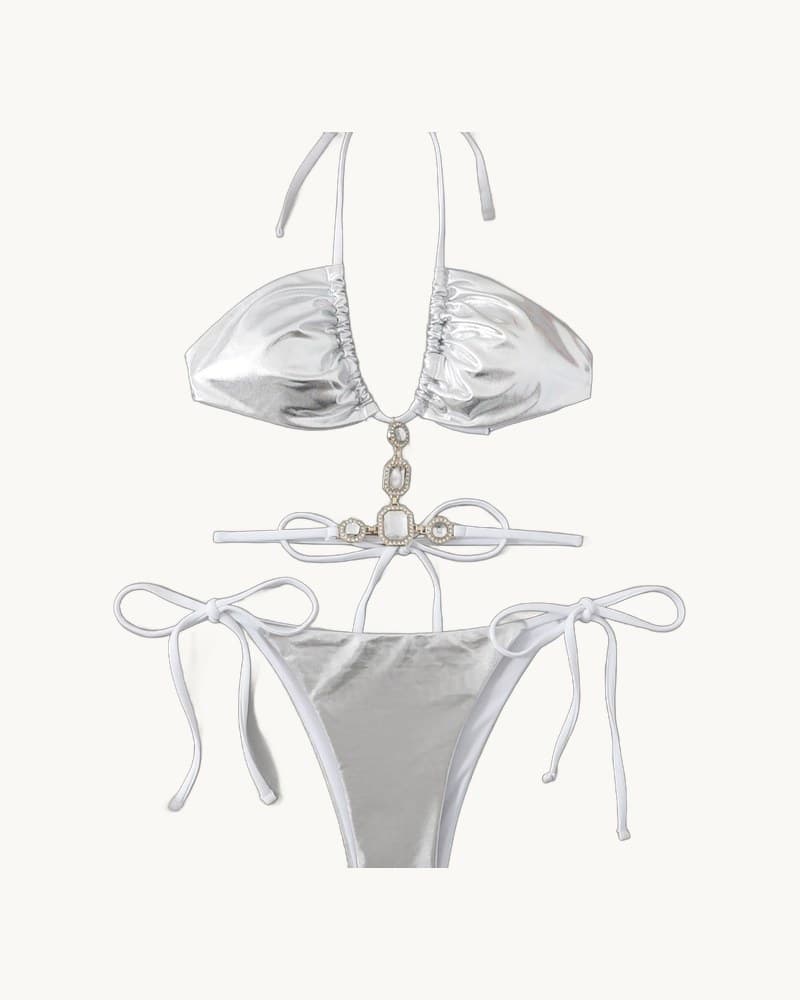 Stylish European and American PU Diamond-embellished 1