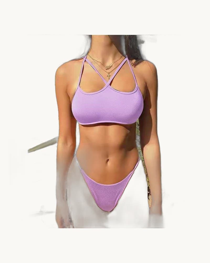 Two Piece Womens Swimsuit Multi Color Bikini 1