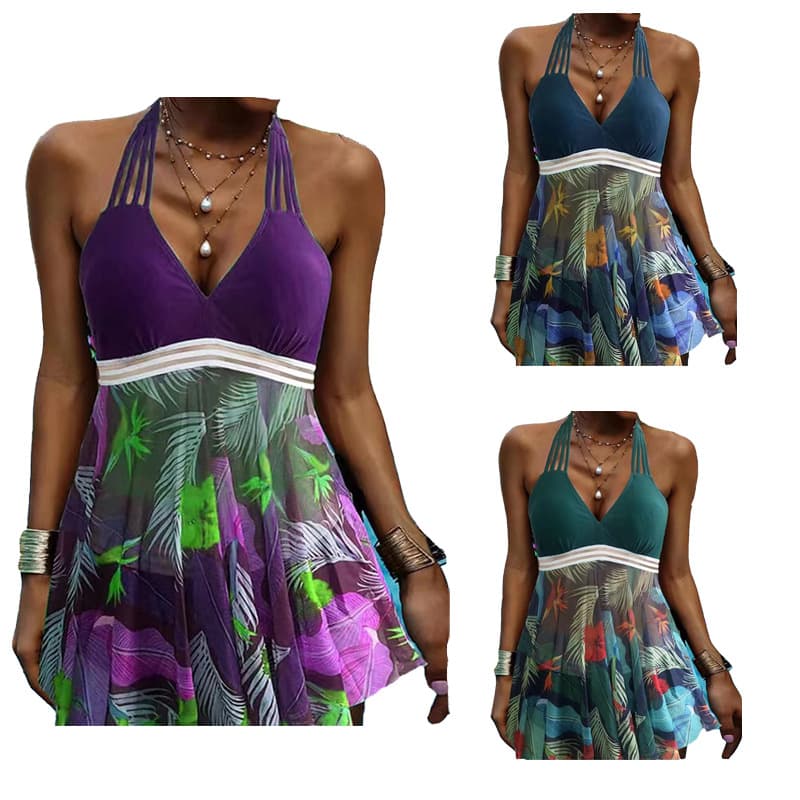 High Waist Slim-fitting Back Shaping Pattern Printed 1